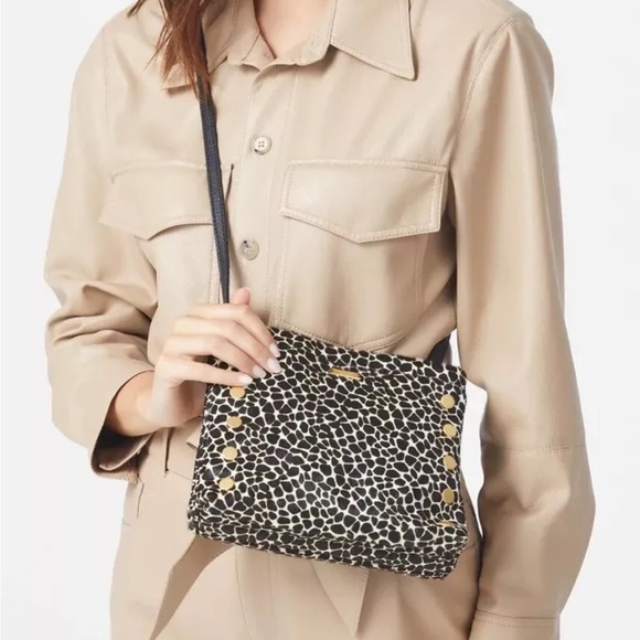 NWT Hammitt Duke Dapple Calf Hair Crossbody Bag - Picture 4 of 8